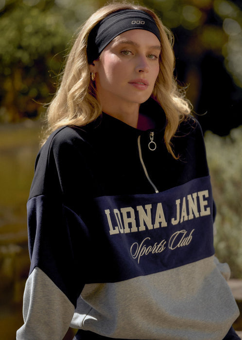 Lorna Jane Activewear | Heritage Iconic Quarter Zip Sweat | Multi