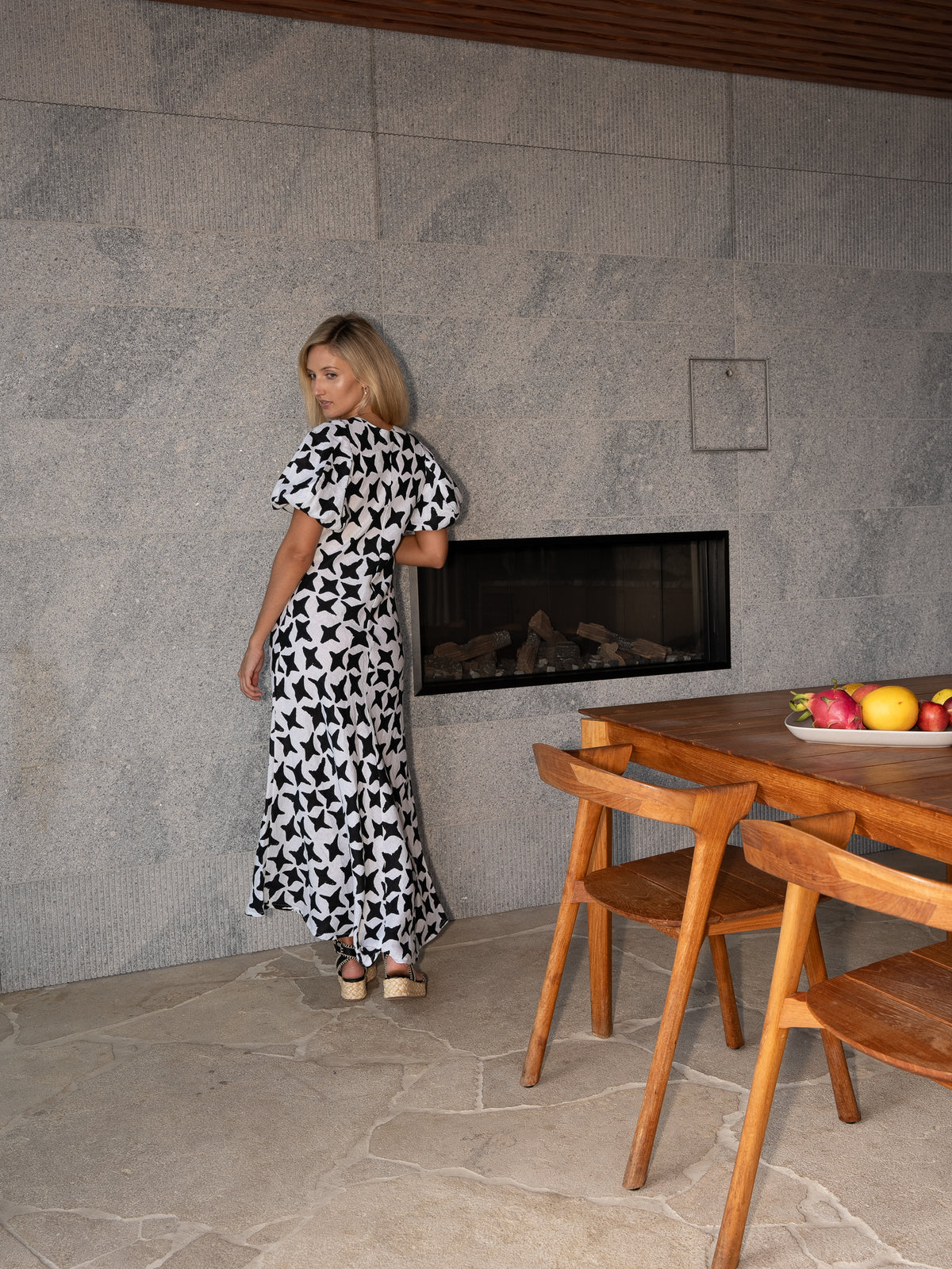 Luoni | Gemma Dress | Black Starline