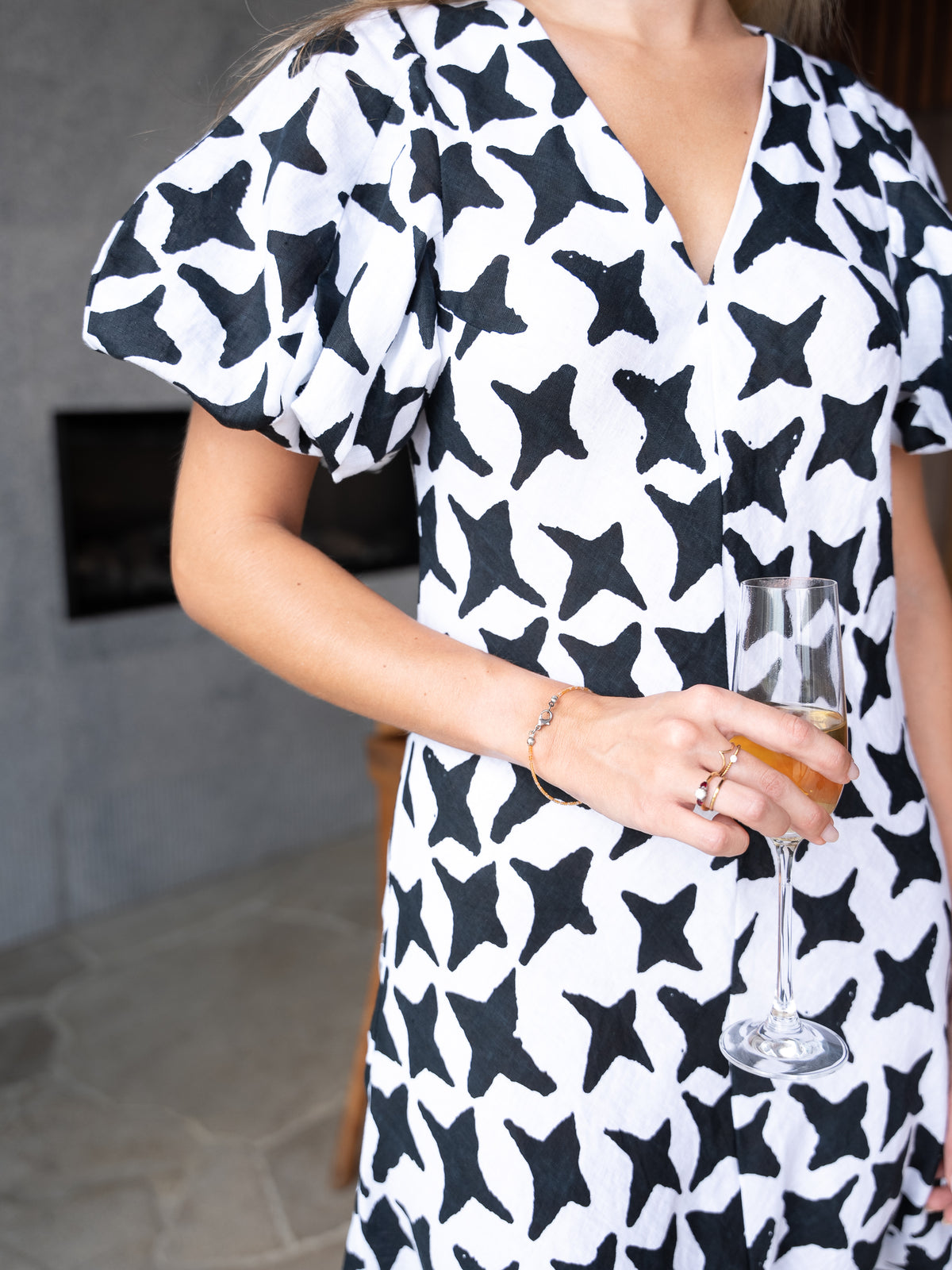 Luoni | Gemma Dress | Black Starline