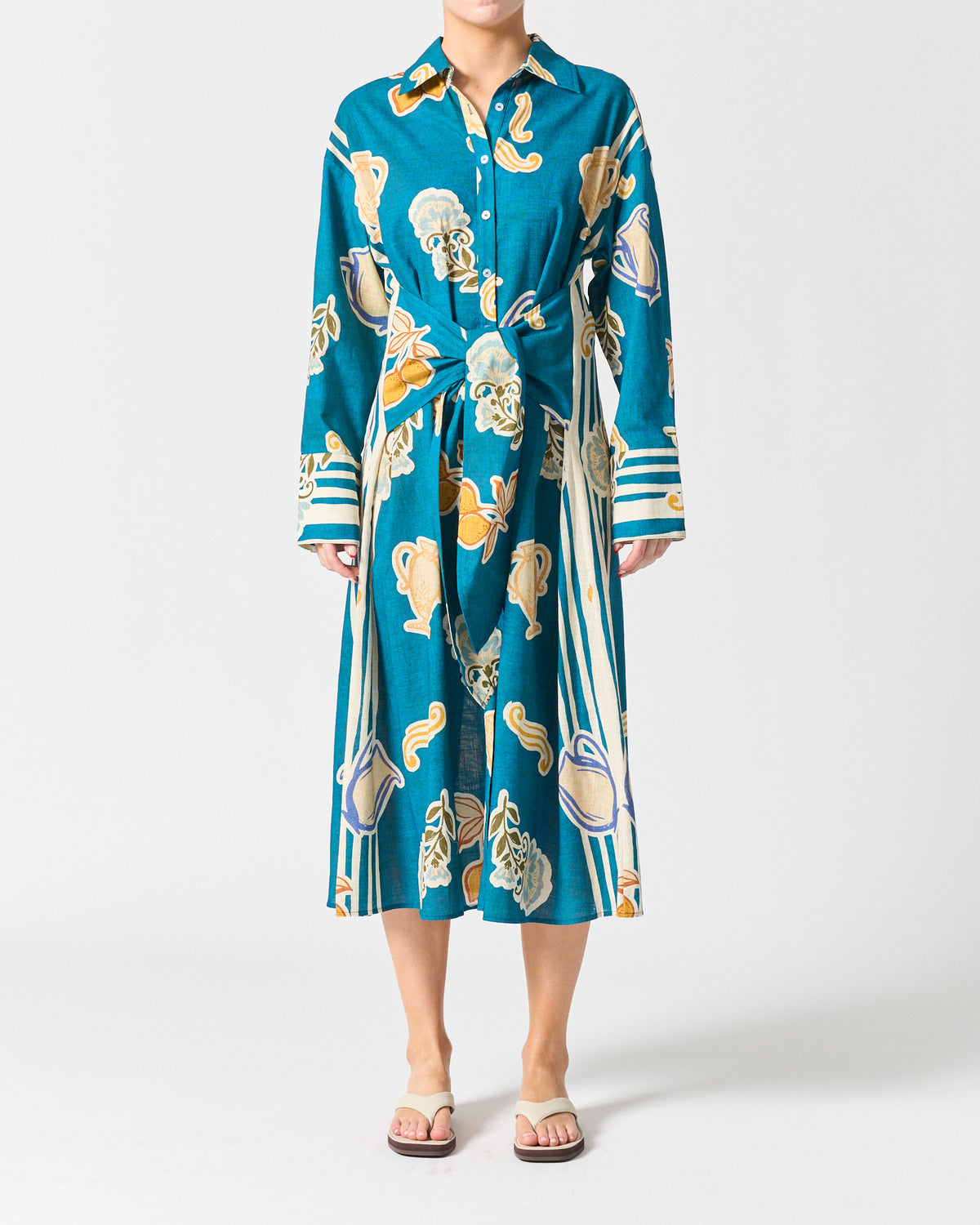 Walnut | Barcelona Dress |Tangier