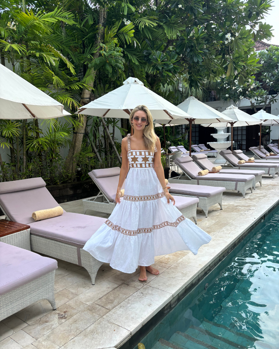 Luoni | Natasha Dress | Pecan Brown Starline