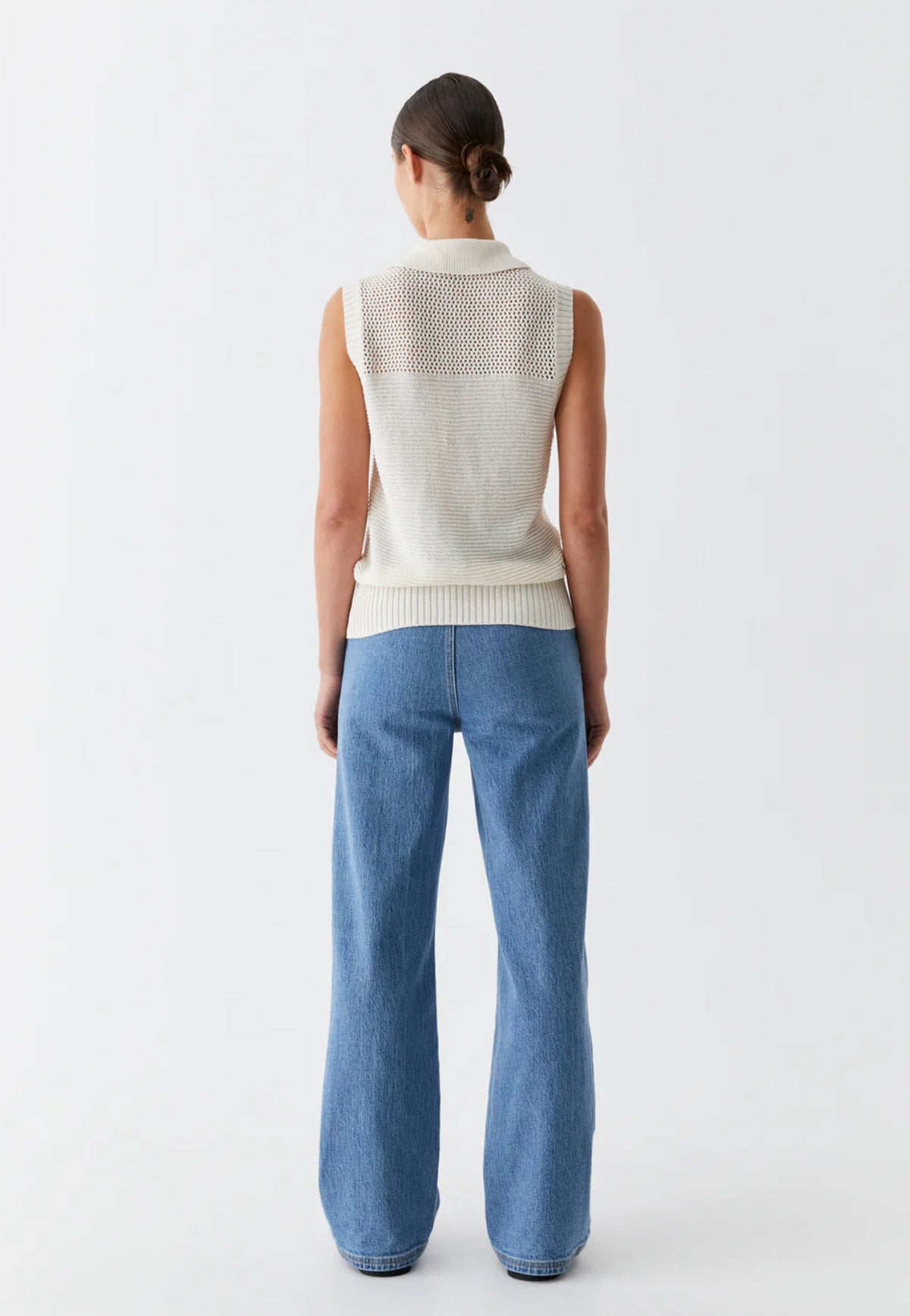 Morrison | Emme Knit Vest | Milk