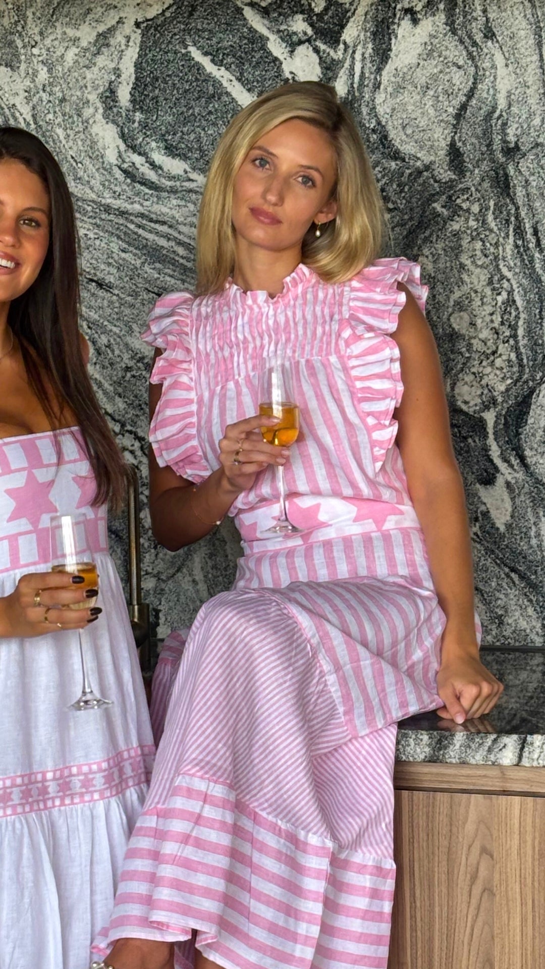 Luoni | Willow Top | Aurora Pink Med Salur