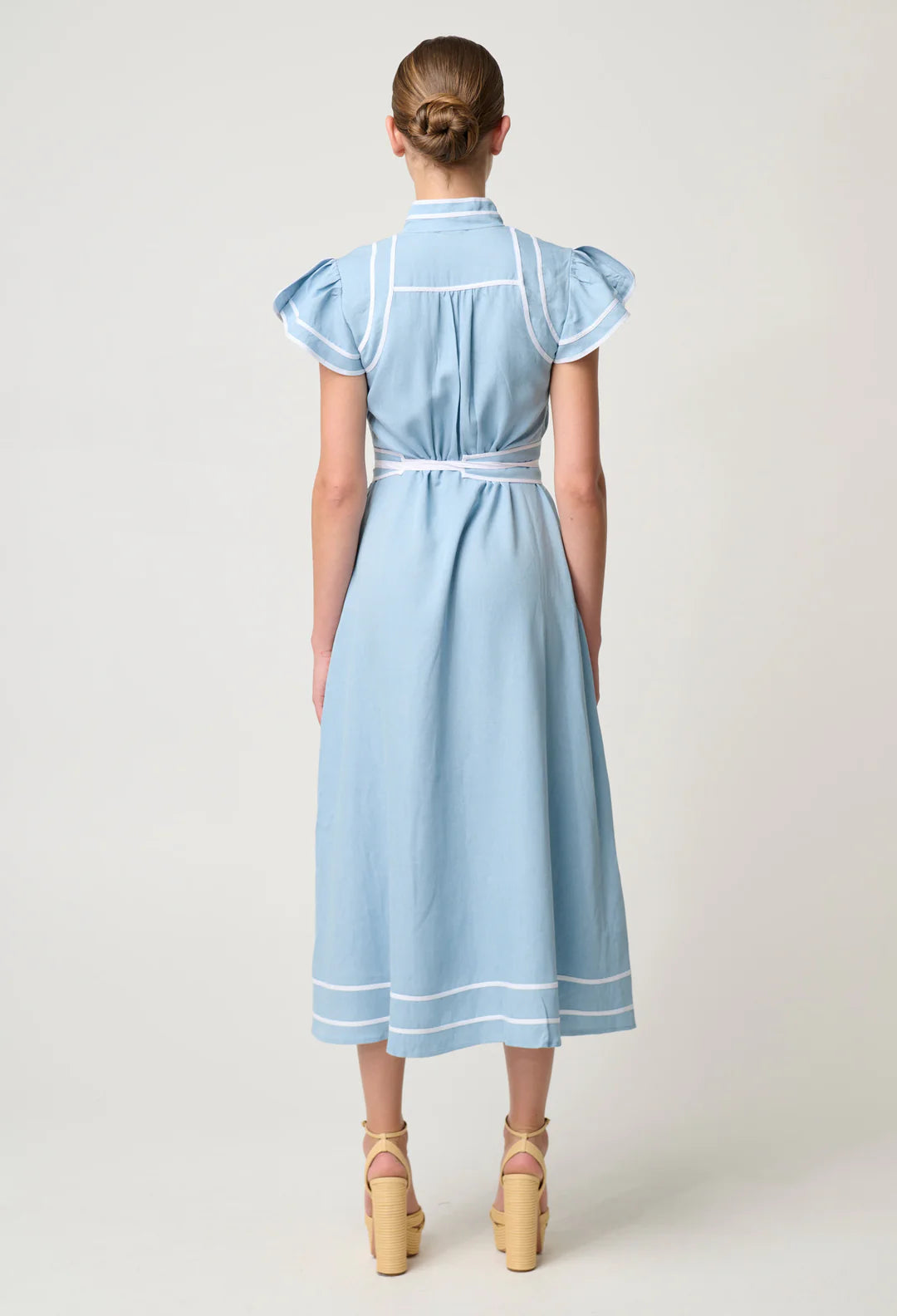 Once Was | Panama Dress | Chambray