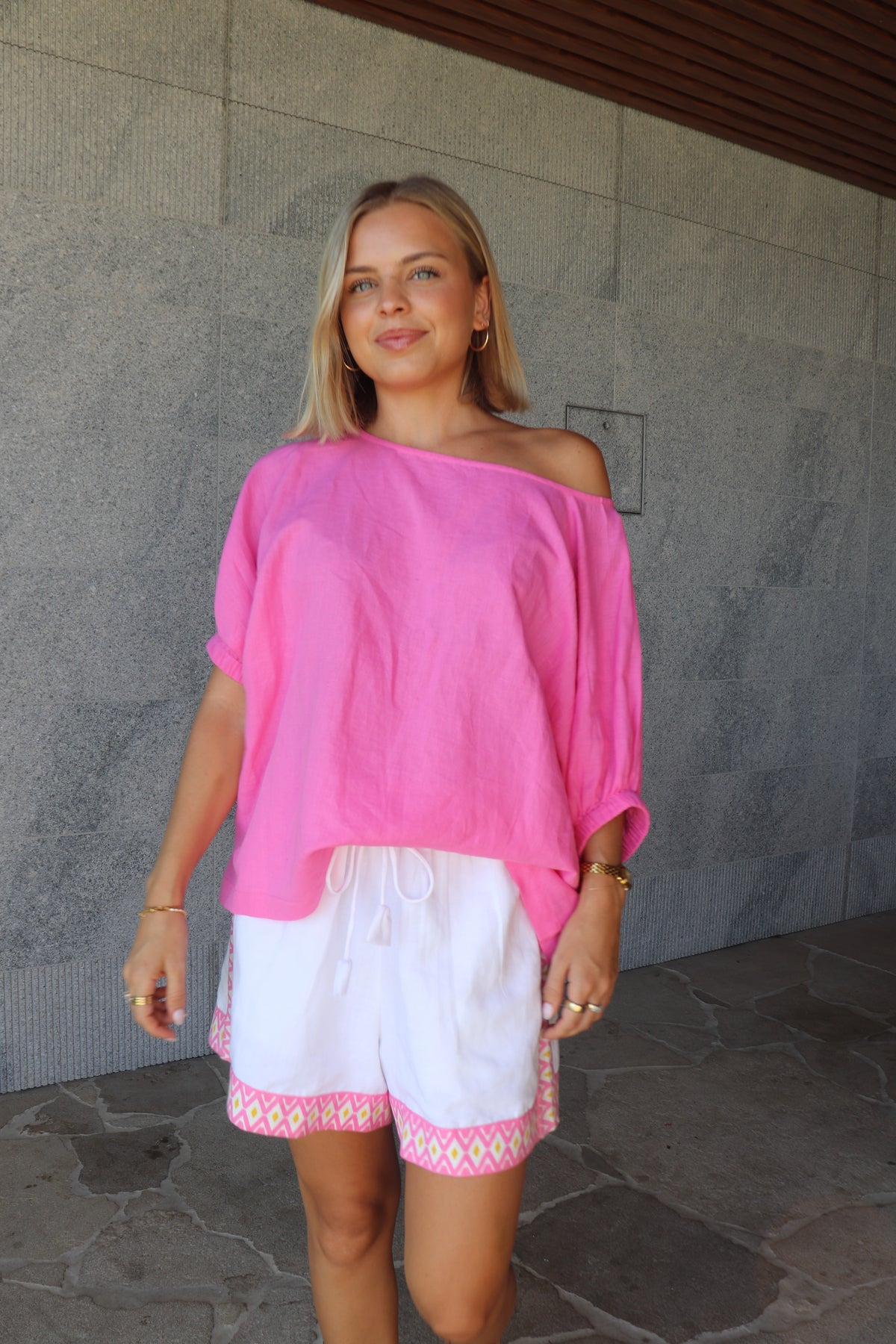 Luoni | Sabina Top | Pink