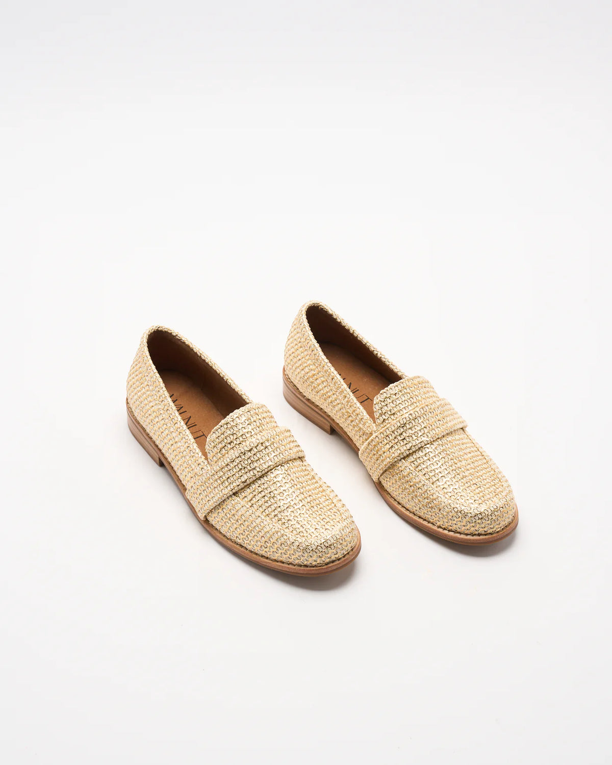 Walnut Melbourne | Harlow Loafer | Soft Gold