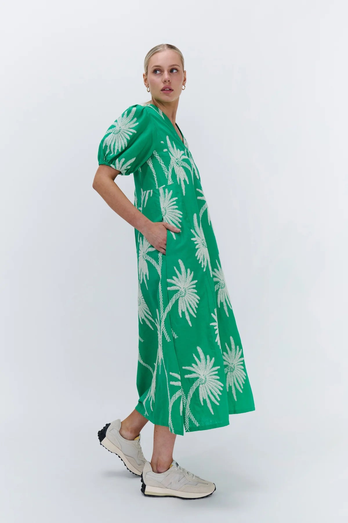 Kireina | Courtney Dress | Apple Green