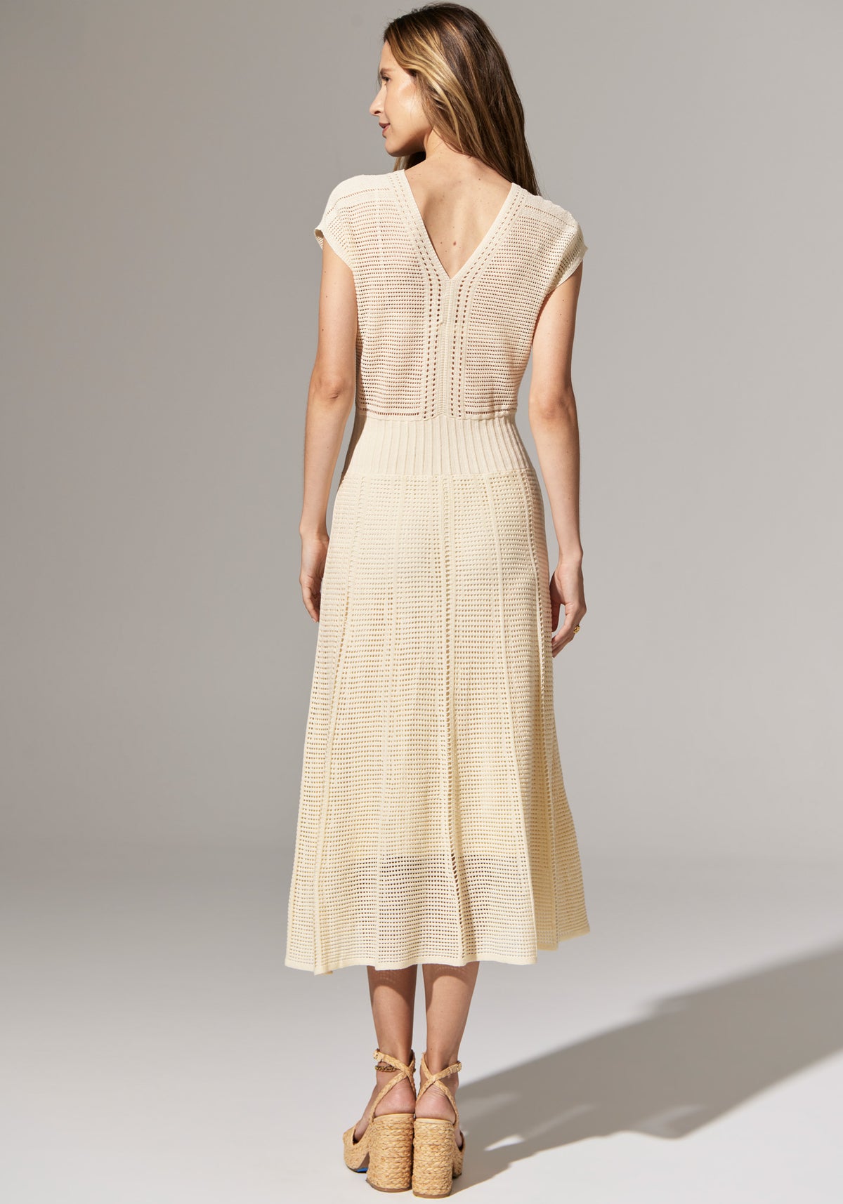 POL Clothing | Paco Knit Dress | Ivory