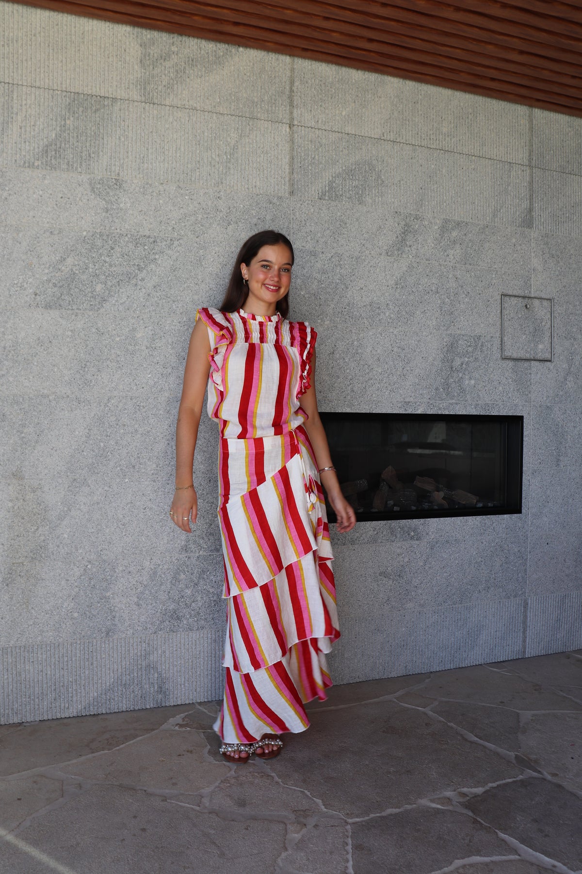 Luoni | Willow Top | Candy Stripe
