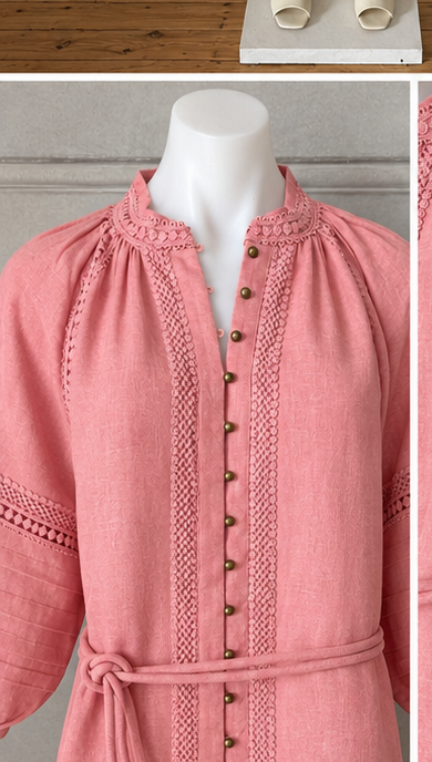 Zoe Kratzmann | Jostle Dress | Pink Clay