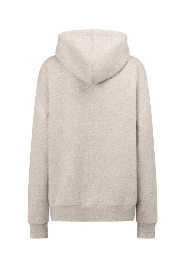 Lorna Jane Activewear | Lounge Fleece Hoodie | Oat Marl