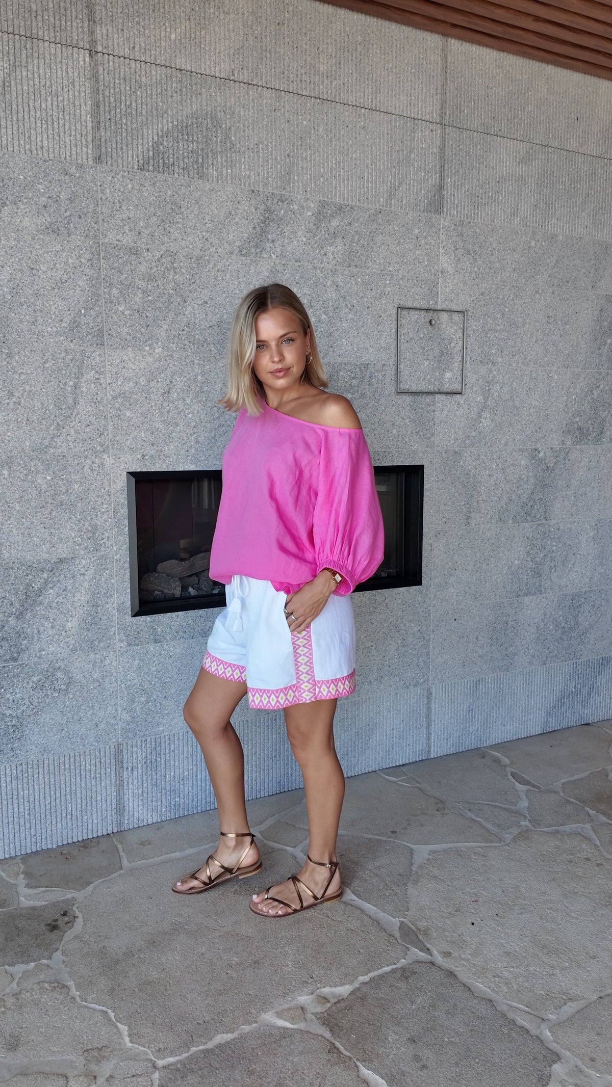Luoni | Sabina Top | Pink