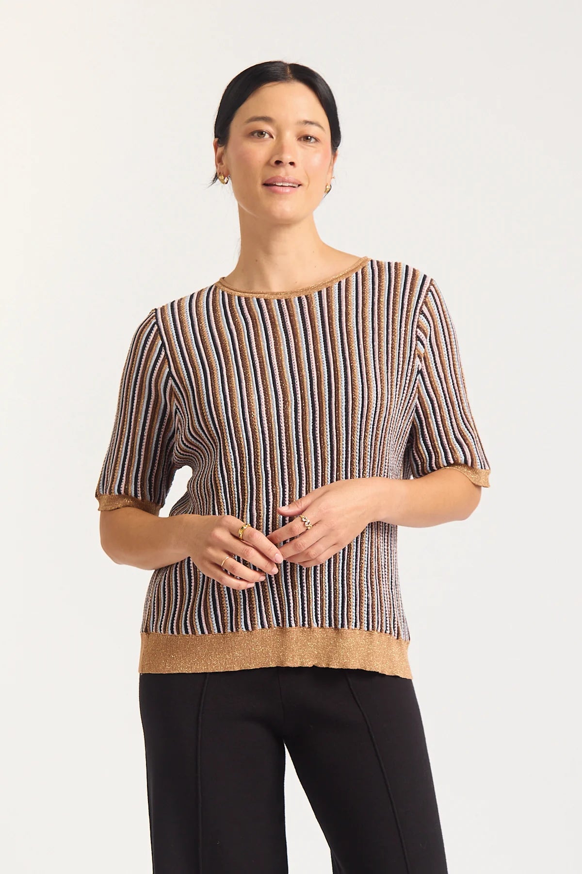Alessandra | Celeste Shirt | Moonlight
