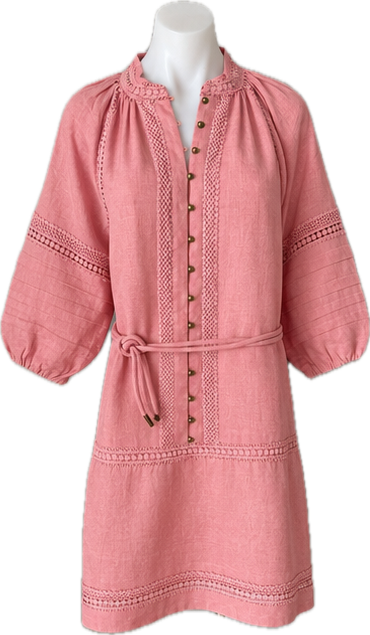 Zoe Kratzmann | Jostle Dress | Pink Clay