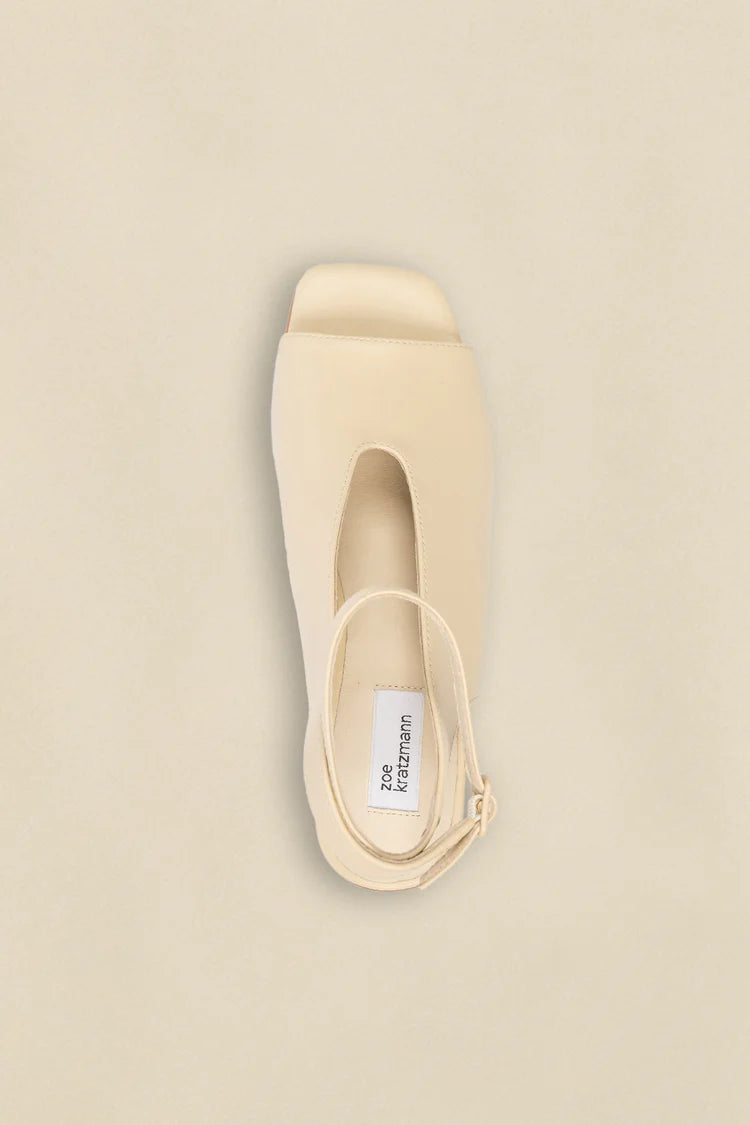 Zoe Kratzmann | Gala Wedge | Parchment