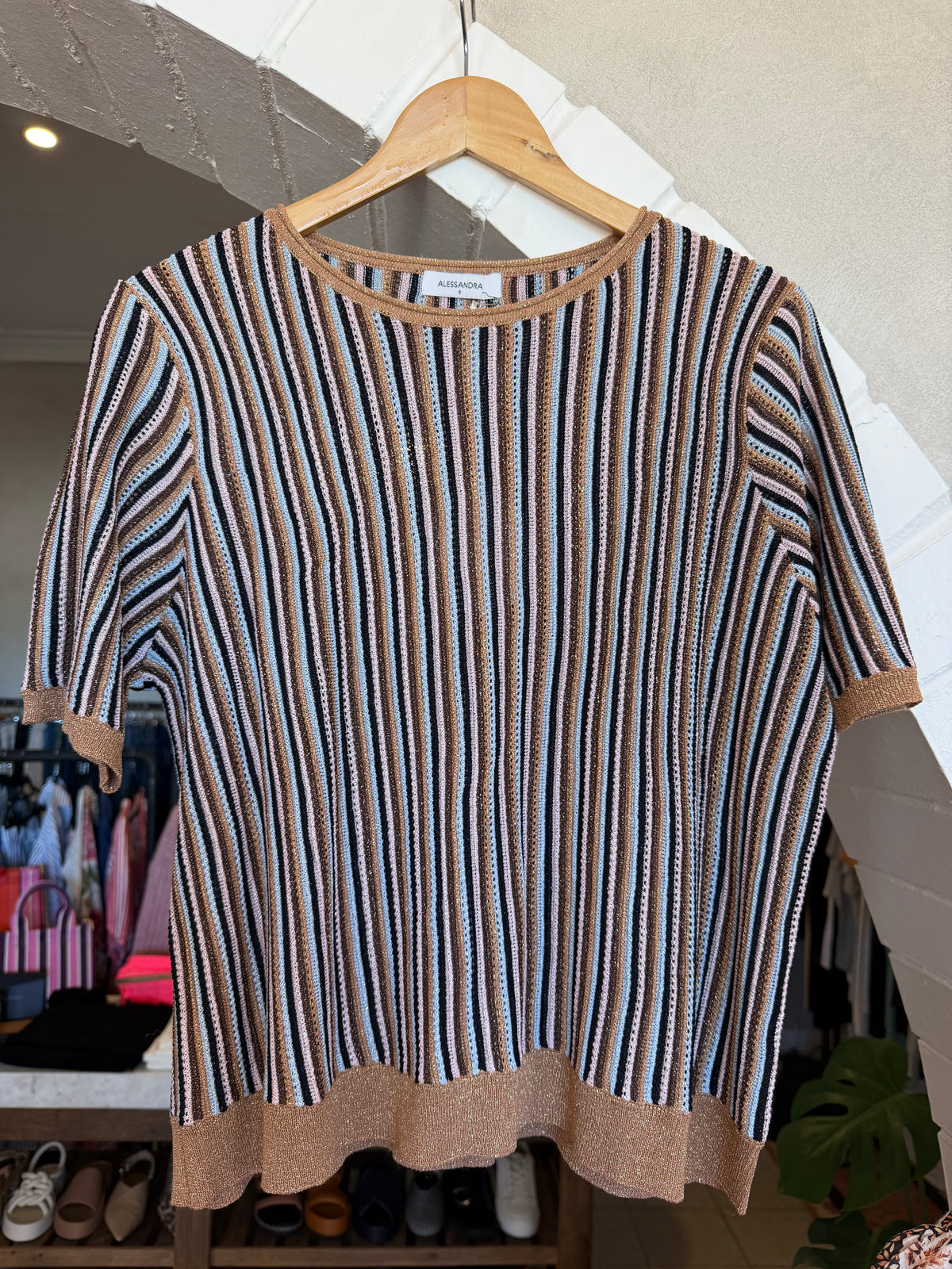 Alessandra | Celeste Shirt | Moonlight