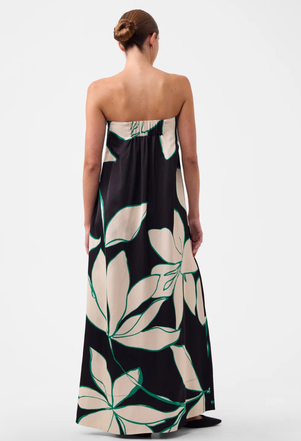 Morrison Clothing | Willow Strapless Dress | Print