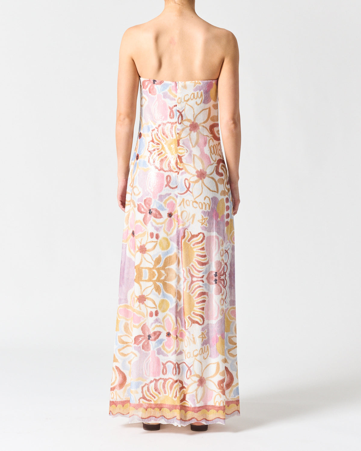 Walnut | Pacific Dress | On Vacay Sequin Blue