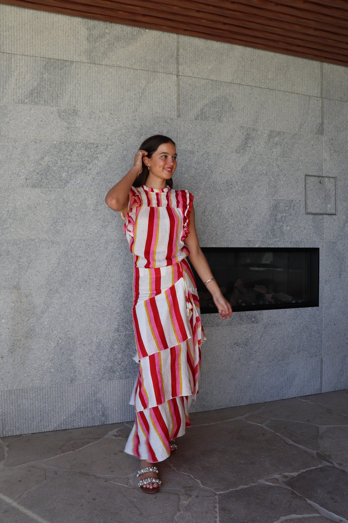 Luoni | Willow Top | Candy Stripe