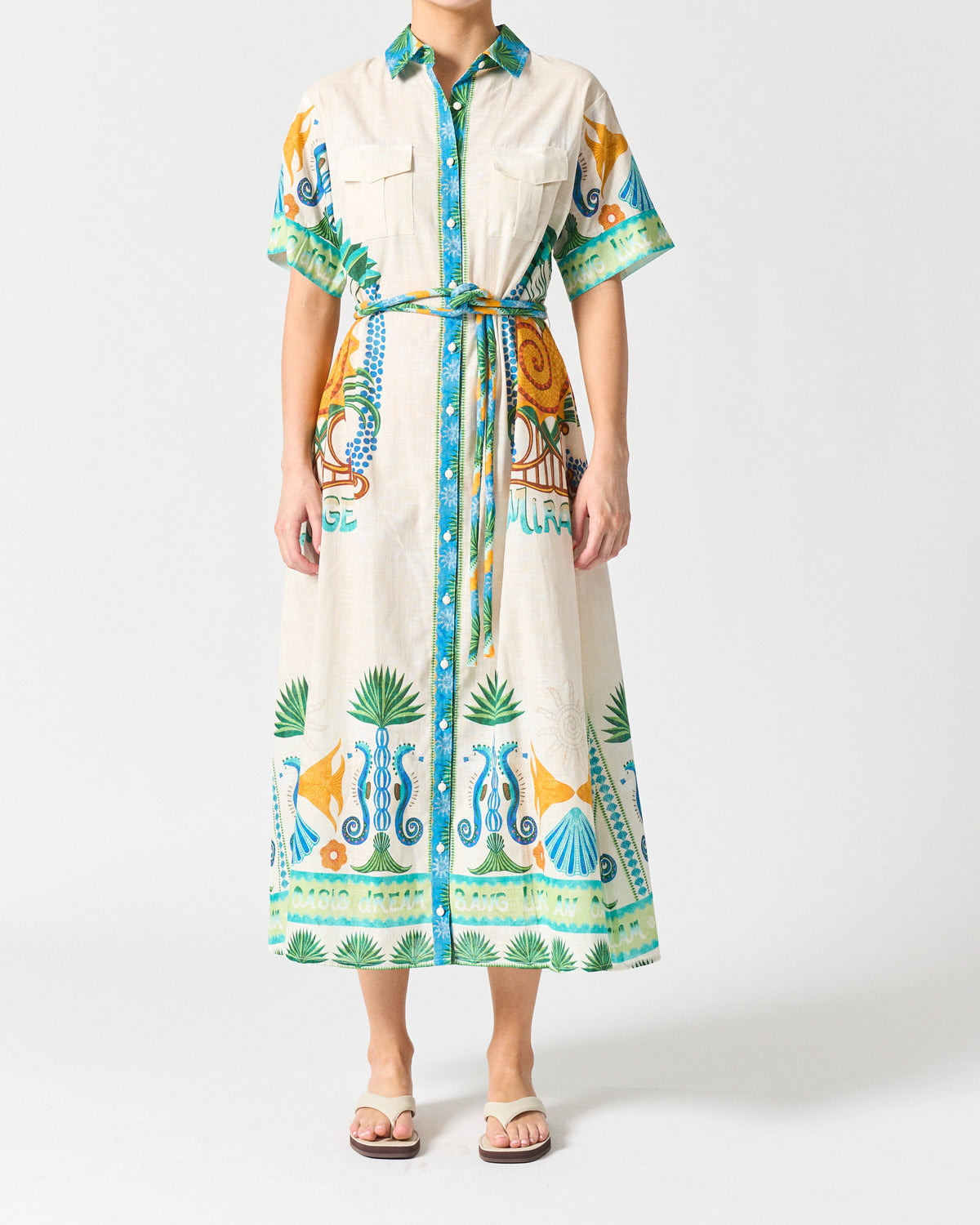 Walnut | Cannes Dress | Mirage