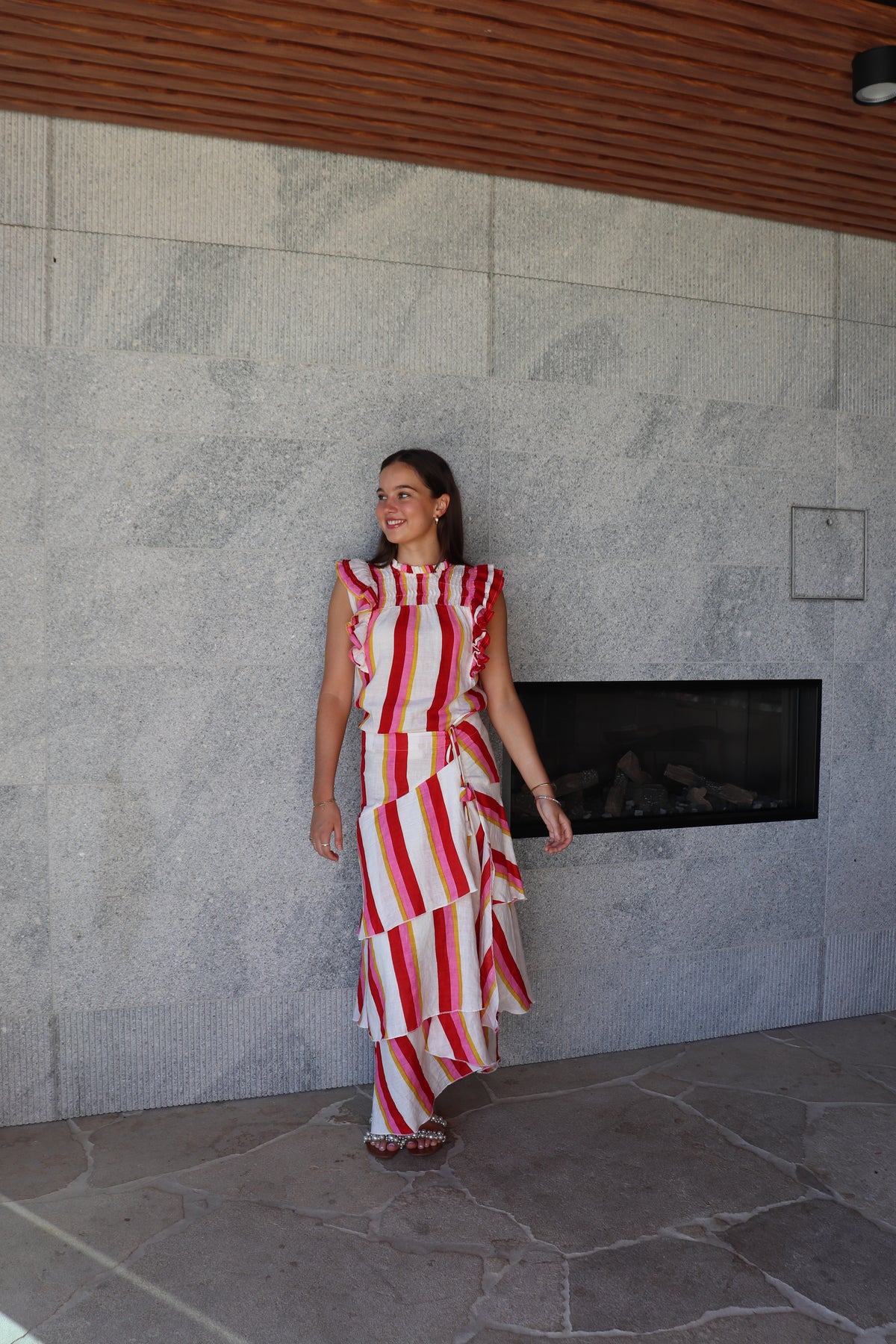 Luoni | Willow Top | Candy Stripe