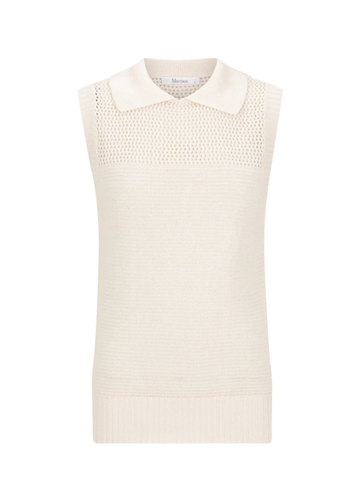 Morrison | Emme Knit Vest | Milk