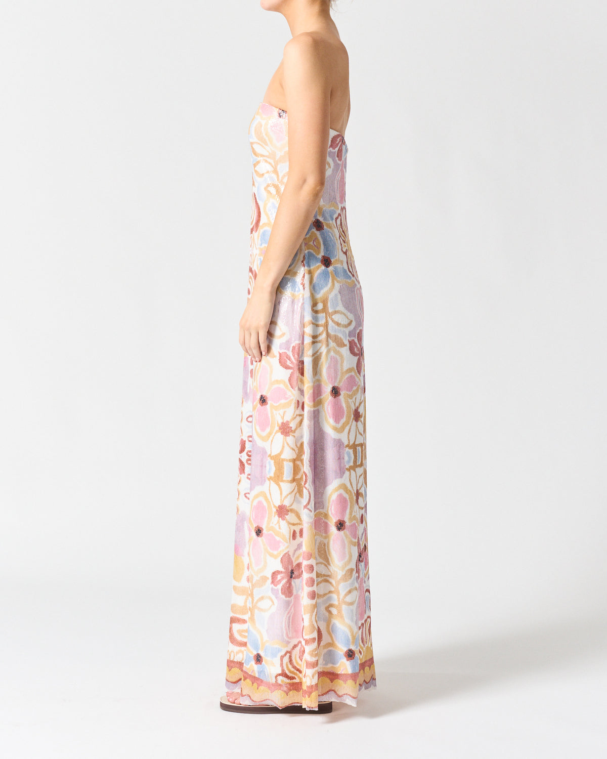 Walnut | Pacific Dress | On Vacay Sequin Blue