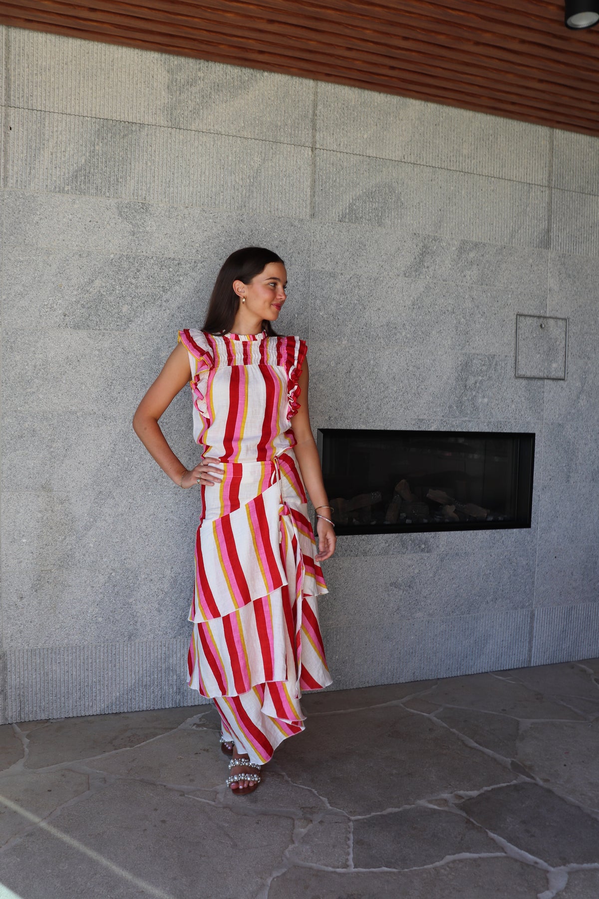 Luoni | Willow Top | Candy Stripe