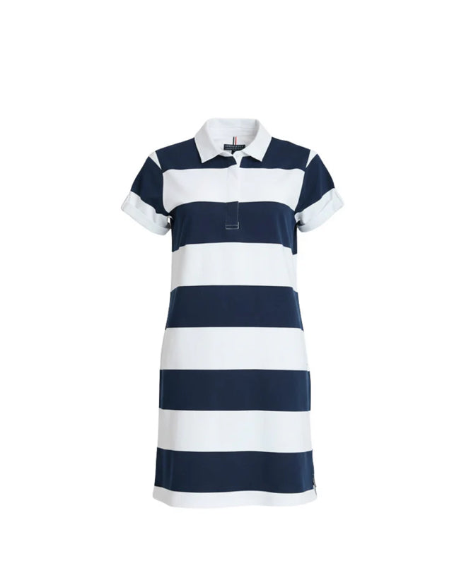 Gordon Smith | Riviera Polo Dress | Navy/White