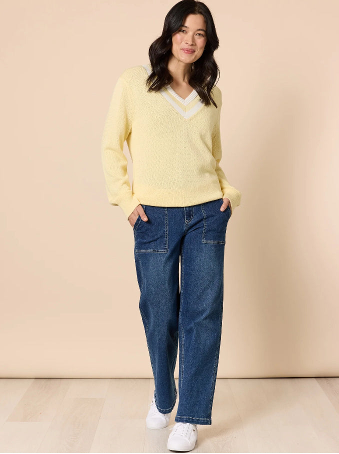 Gordon Smith | Princeton Jumper | Lemon