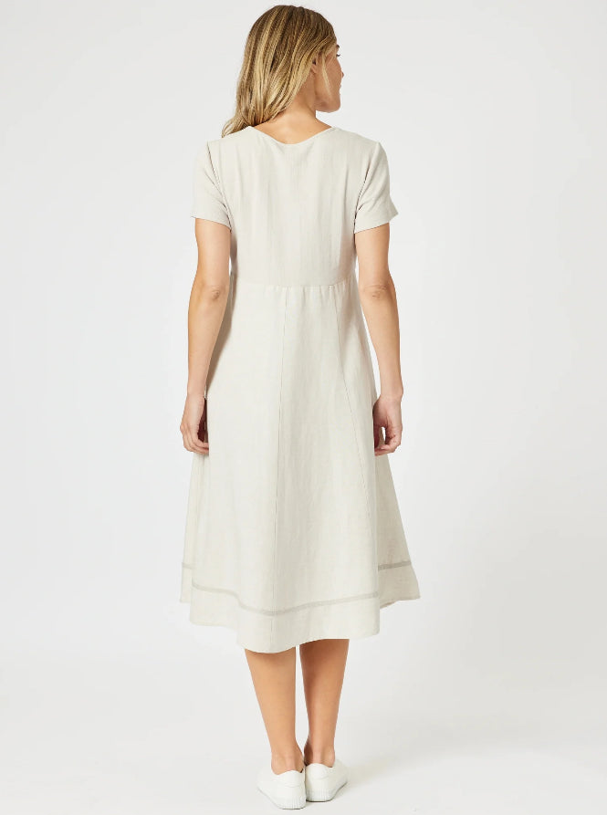 Gordon Smith | Lino Le Marais Dress | Natural