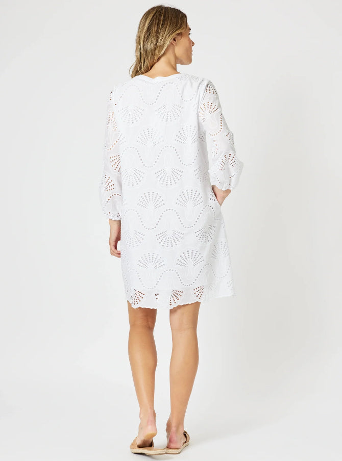 Shelley Lace Dress | By Hammock &amp; Vine | White
