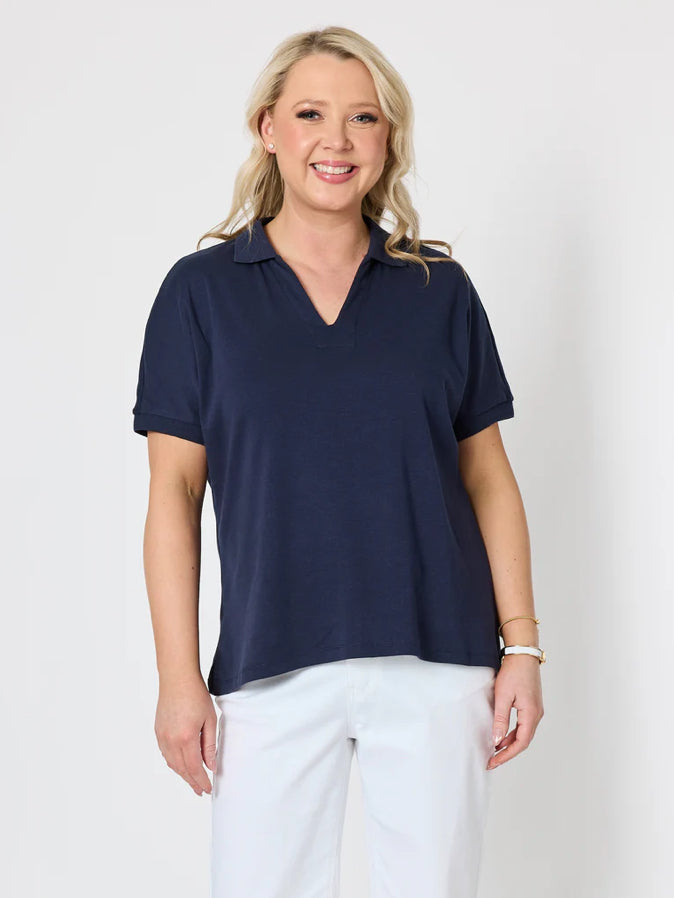 Gordon Smith | Fairway Polo Top | Navy