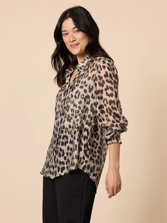 Gordon Smith | Cheetah Print Shirt | Animal