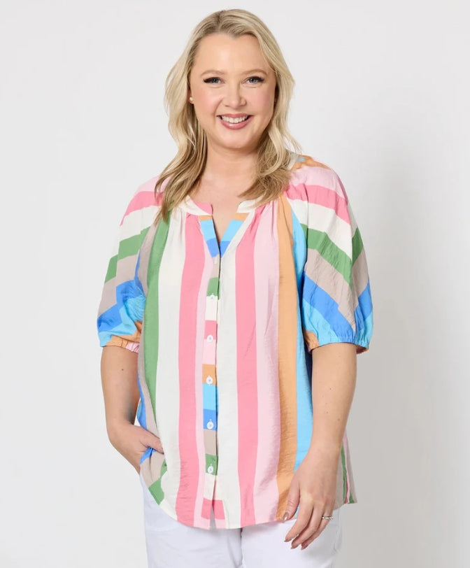 Threadz | Lucy Stripe Top | Stripe