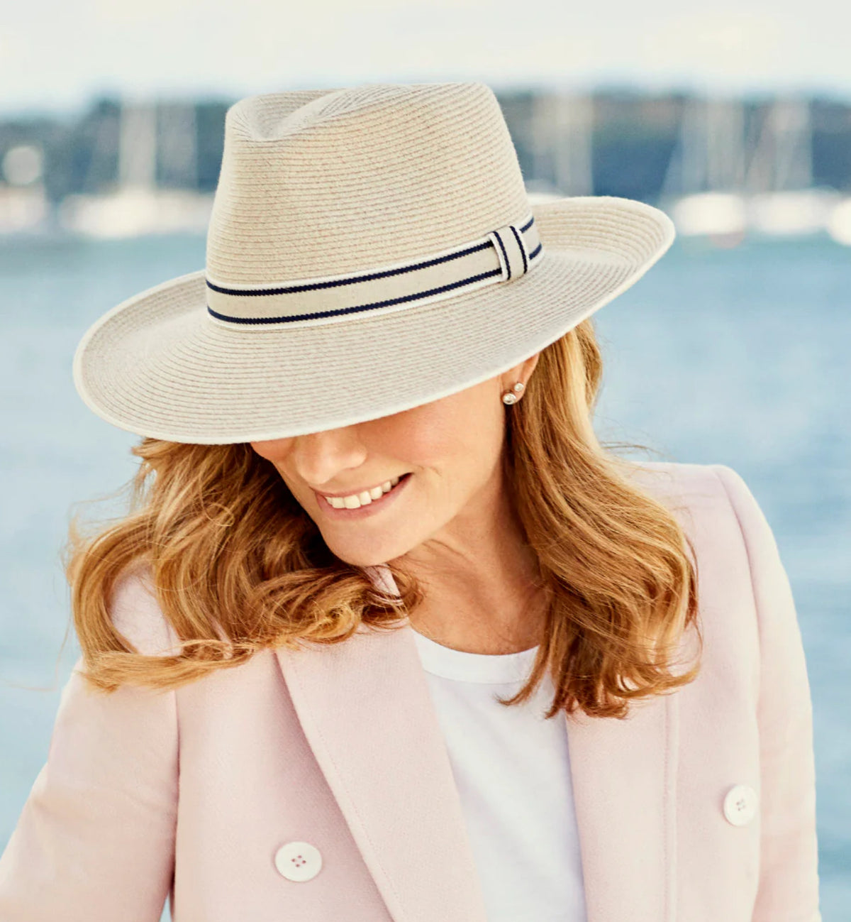 Canopy Bay | Malibu Flexibraid Fedora | Mix Camel