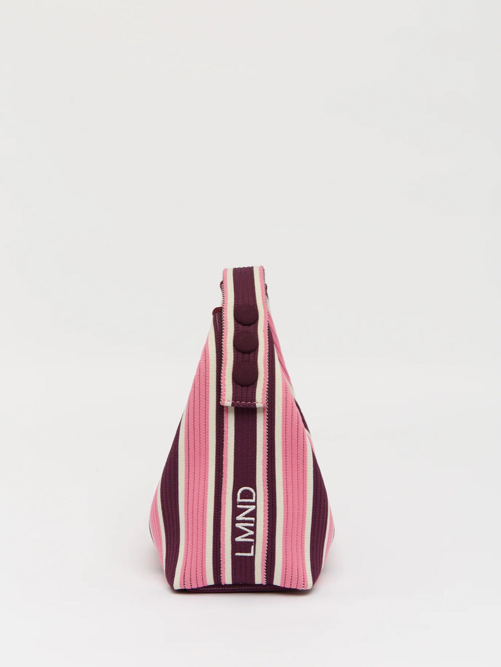 LMND | Lilo Stripes Mini Bag | Fig/Plumeria Stripe