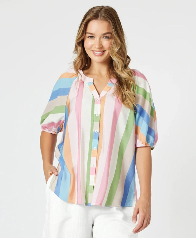 Threadz | Lucy Stripe Top | Stripe