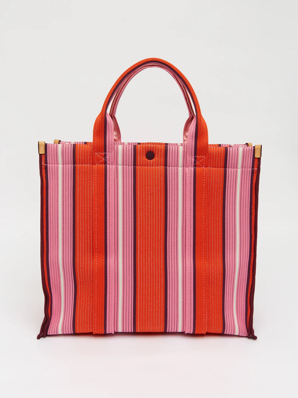 LMND | Rialto Large Tote | Mandarina/Plumeria/Fig Stripe