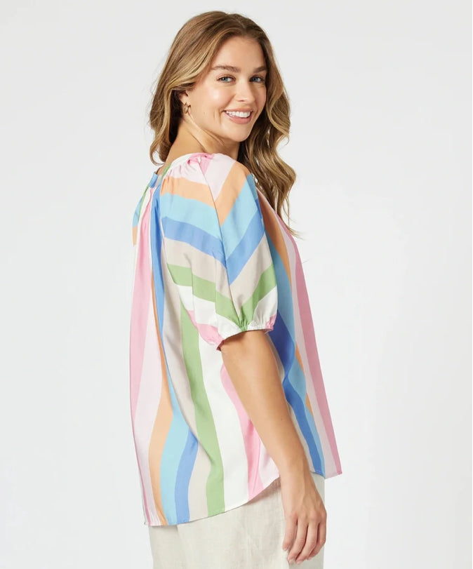 Threadz | Lucy Stripe Top | Stripe