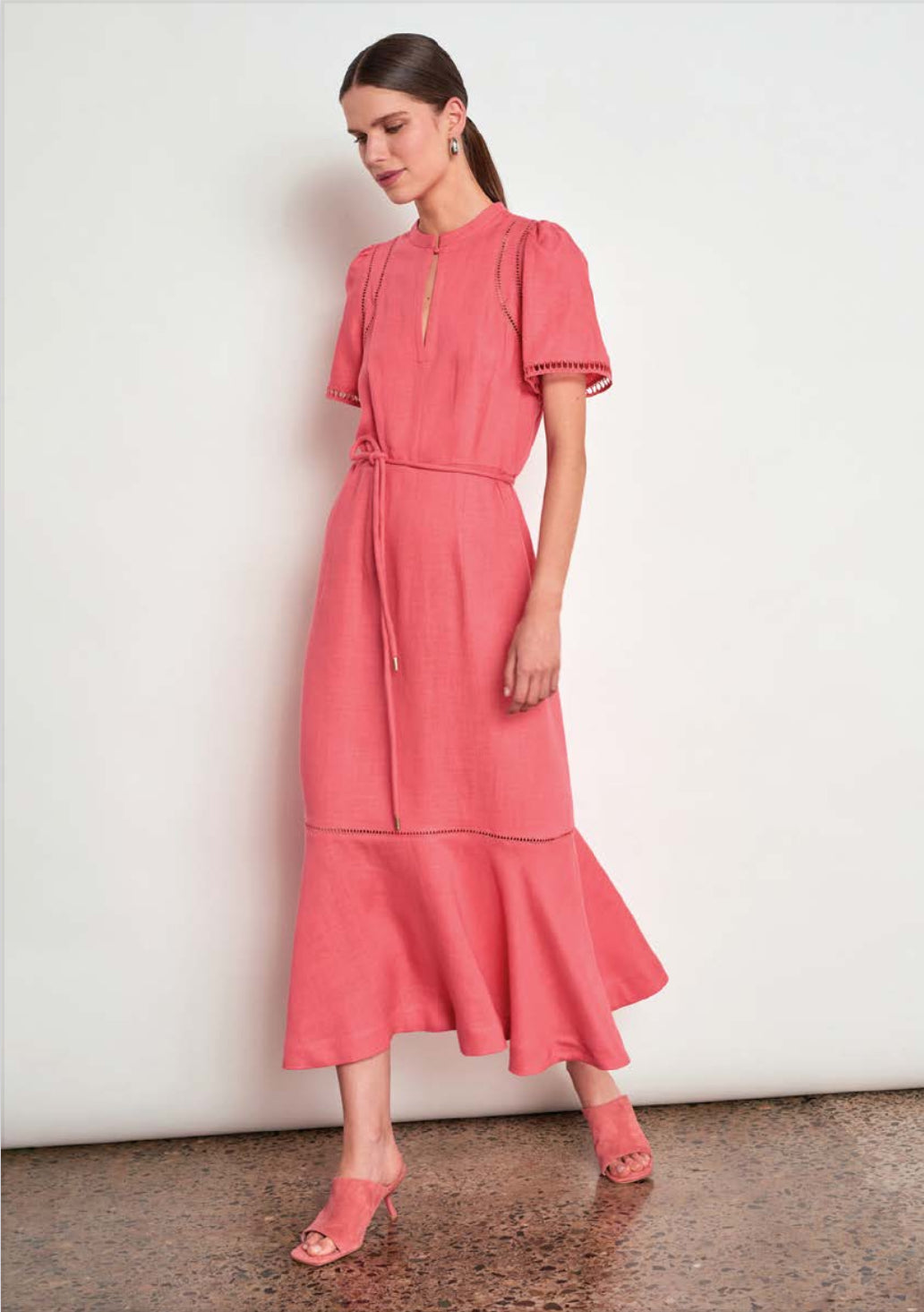 Zoe Kratzmann | Poem Dress | Flamingo