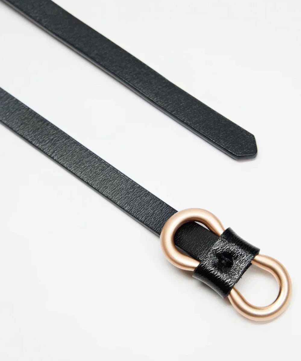 Roland Leather Belt - Black
