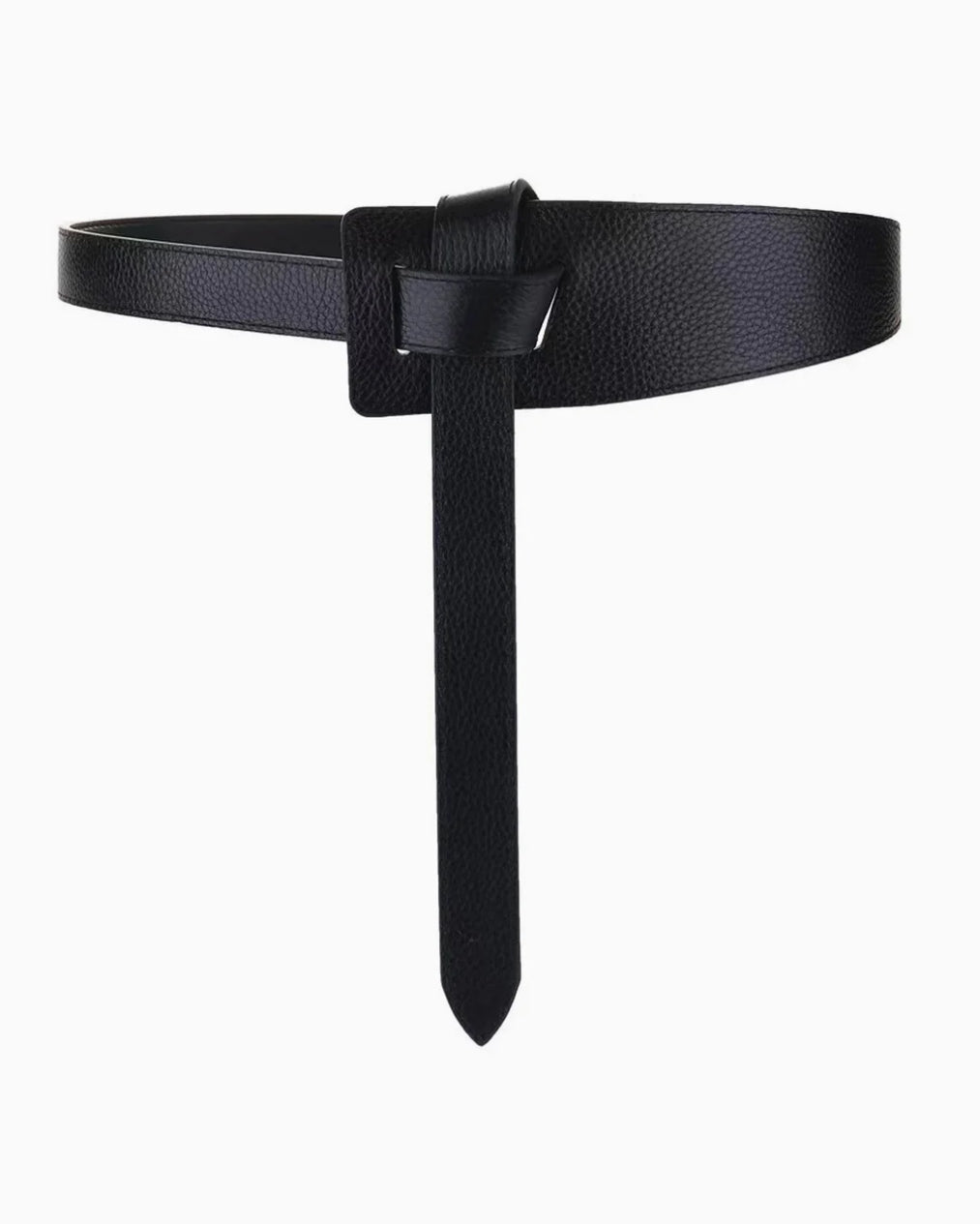Katya Leather Belt - Black