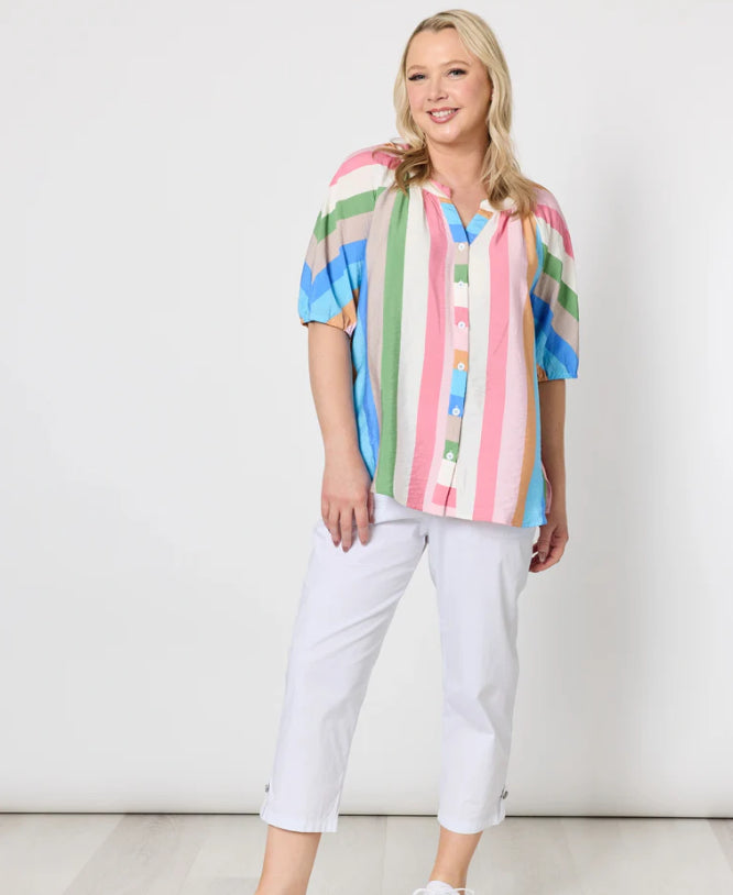 Threadz | Lucy Stripe Top | Stripe