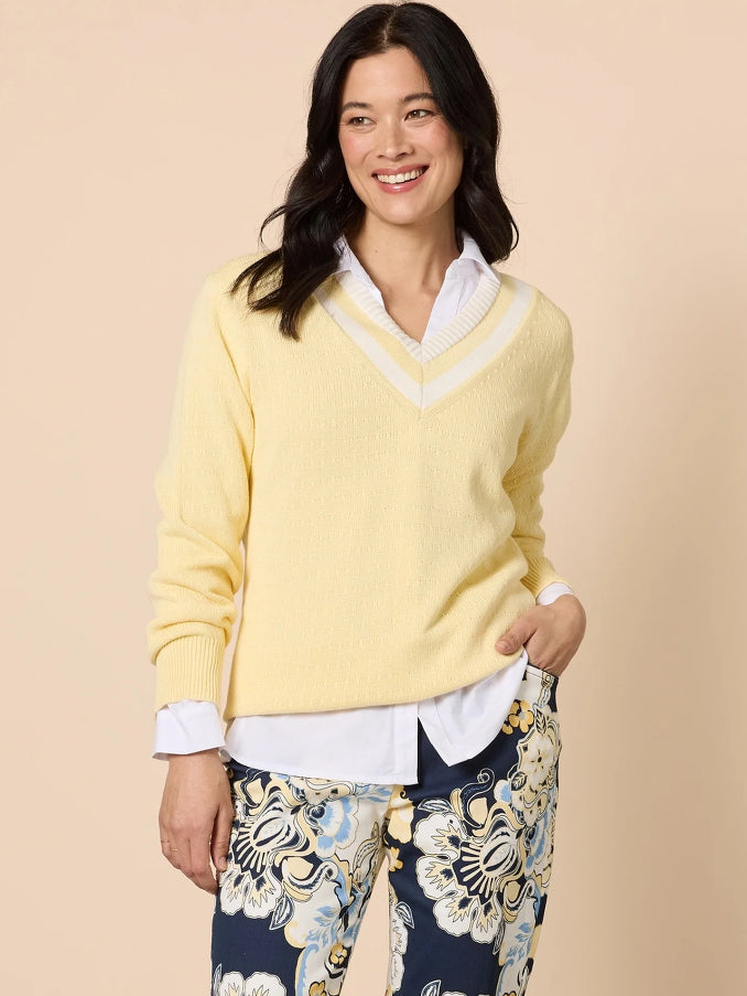 Gordon Smith | Princeton Jumper | Lemon