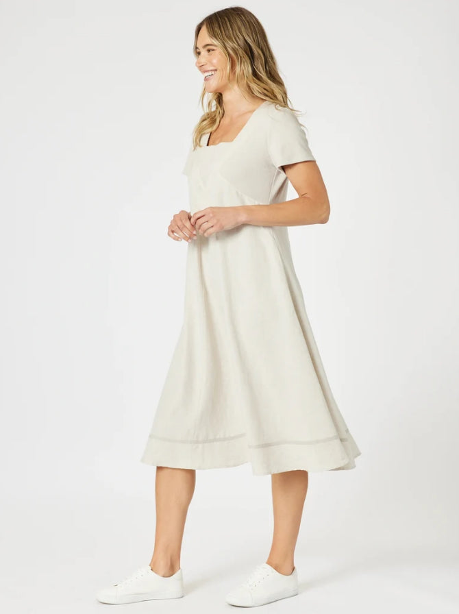 Gordon Smith | Lino Le Marais Dress | Natural