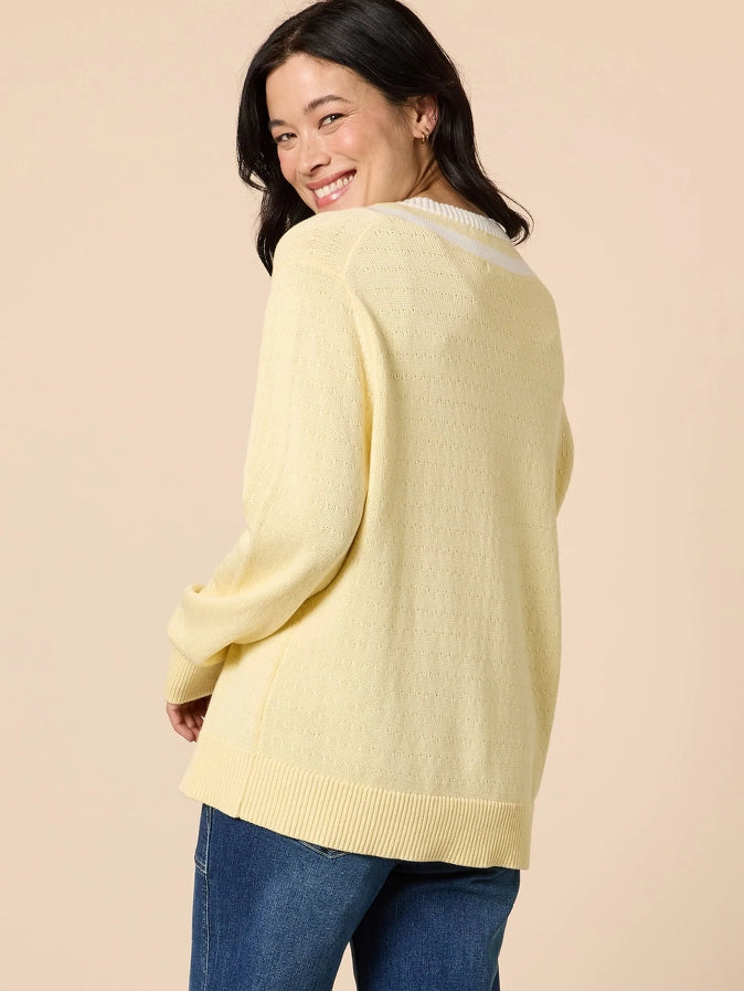 Gordon Smith | Princeton Jumper | Lemon