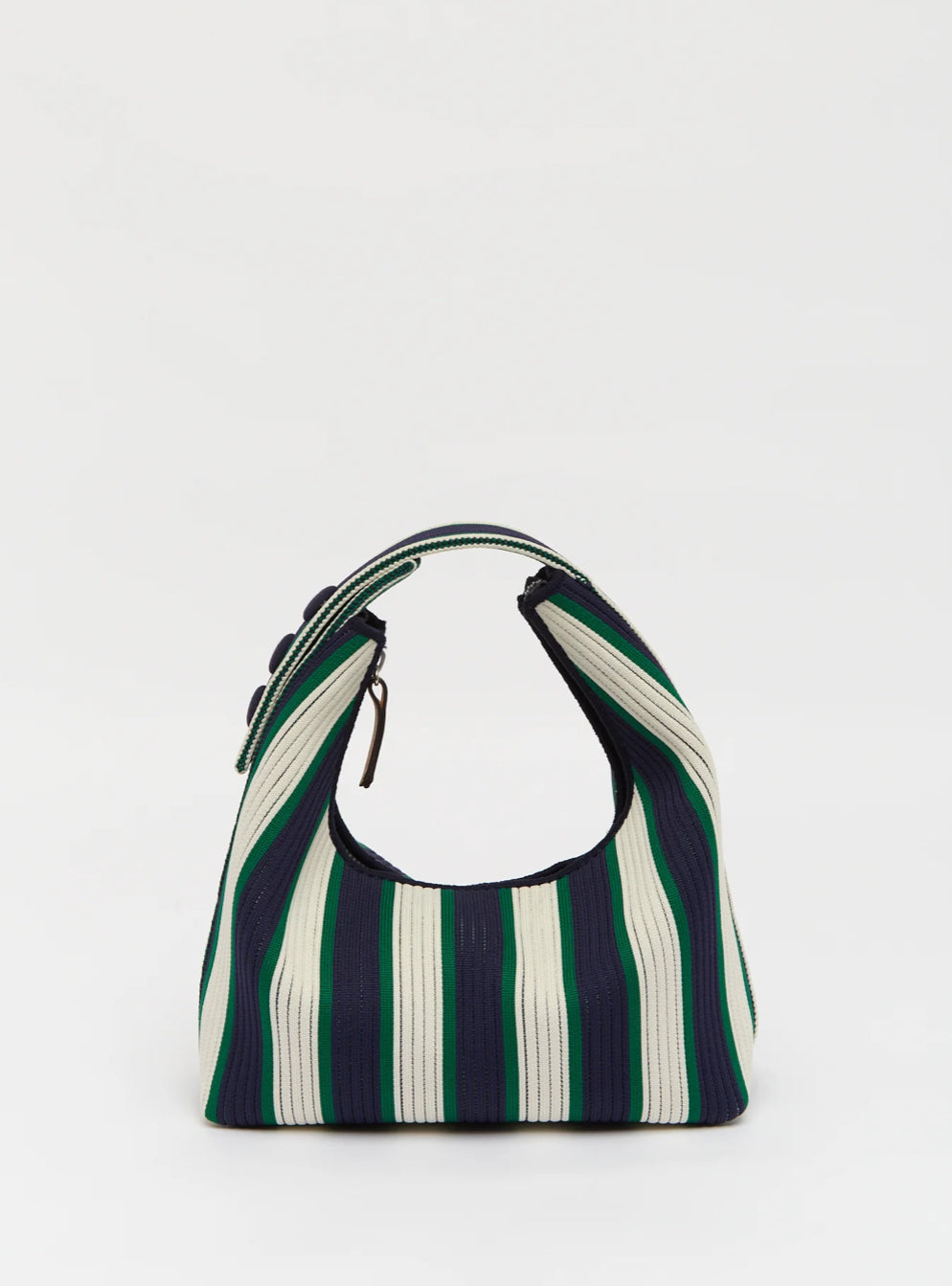 LMND | Lilo Stripes Mini Bag | Navy/Verde Stripe