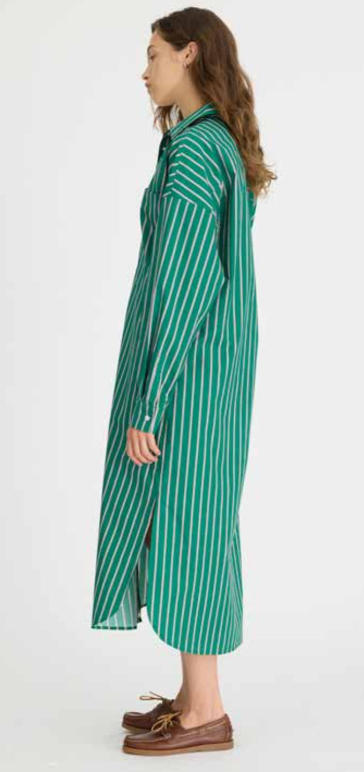 LMND | Chiara Maxi Dress | Verdant/Pink/Navy