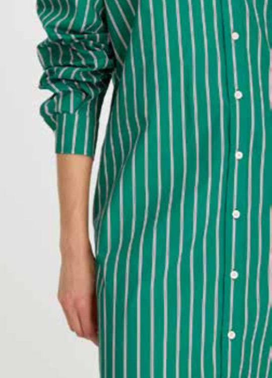 LMND | Chiara Maxi Dress | Verdant/Pink/Navy